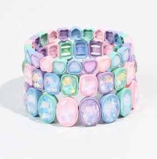 Pastel Hearts Stack Set