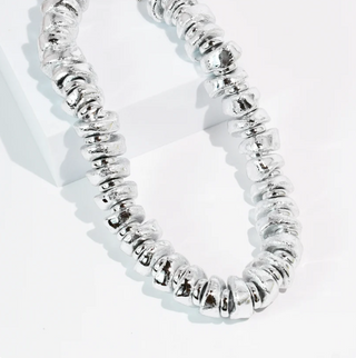 Liquid Silver Necklace