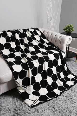 Soccer Throw Blanket