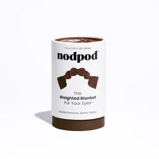 Espresso Weighted Sleep Mask - Eye Mask - Nodpod
