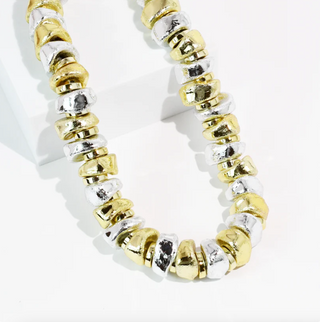 Liquid Mix Metal Necklace