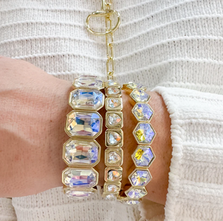 Iridescent Heart Stack Set
