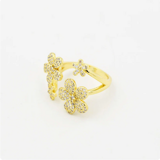Multi Flower Ring