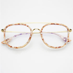 Weston Blue Light Glasses-Light Pink Tortoise - Freyrs