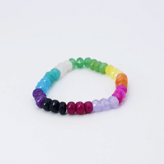 Multi Gemstone Beaded Bracelet