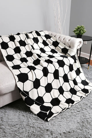 Soccer Throw Blanket