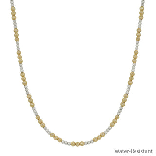 Gold & Silver Mini Beaded Necklace