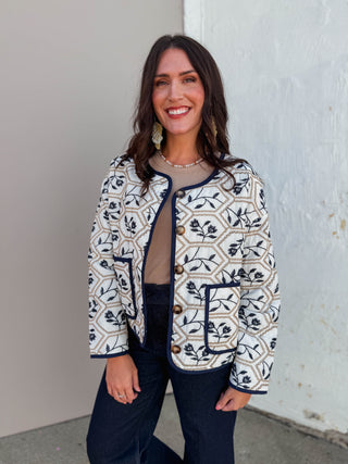 Annie Floral Jacket