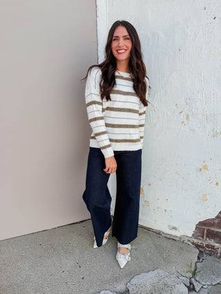 Tiffani Striped Sweater