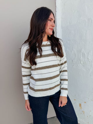 Tiffani Striped Sweater