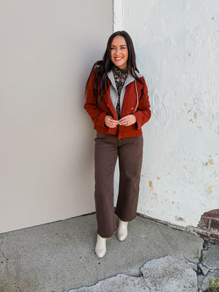 Helen Jacket-Crimson