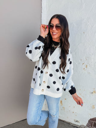 Indy Polka Dot Cardigan