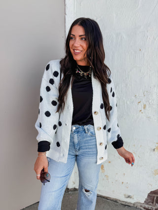 Indy Polka Dot Cardigan