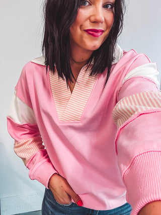 Jaiden Pullover-Pink