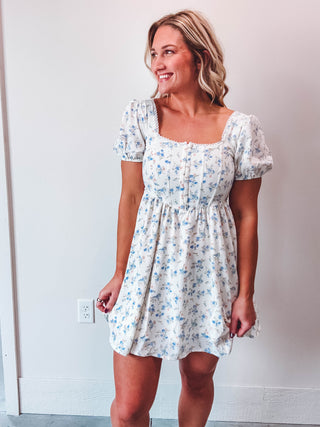 Olivia Floral Mini Dress