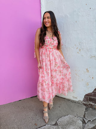 Garden Party Midi Dress – IKT