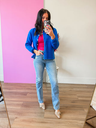 Kenzie Cardigan-Royal