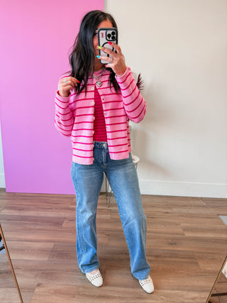 Jana Mid Rise Straight Leg Denim