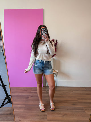 Fun In The Sun Denim Shorts