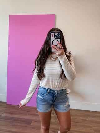 Good Vibes Sweater-White