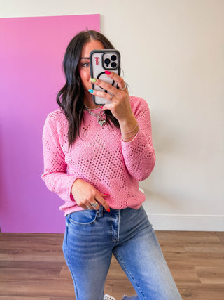 Daphne Sweater-Pink