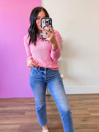 Daphne Sweater-Pink