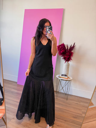 Midnight Muse Maxi Dress