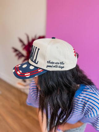 Polka Dot Baseball Trucker Hat