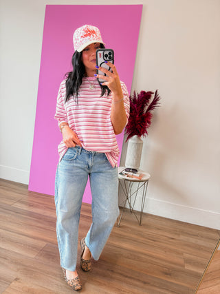 Ava Striped Tee