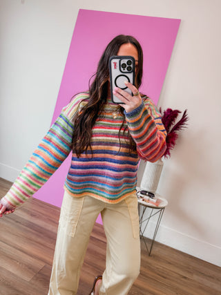 Ruthie Striped Sweater