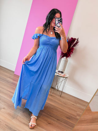 Emmie Maxi Dress-Coastal