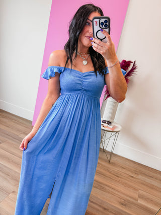 Emmie Maxi Dress-Coastal