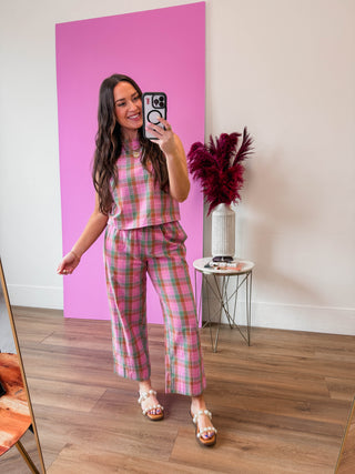 Color Theory Plaid Pants