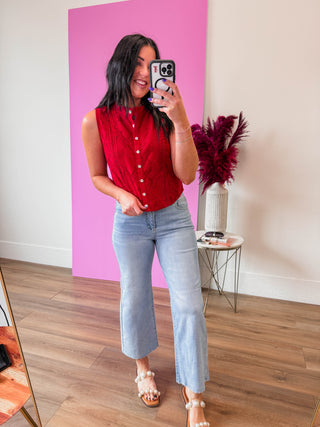 Lyla High Rise Wide Leg Denim