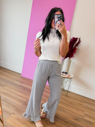 Tiffany Knit Top-Off White