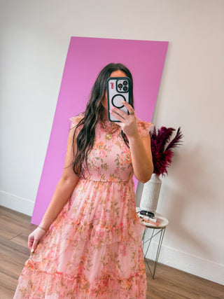 Brinly Floral Midi Dress