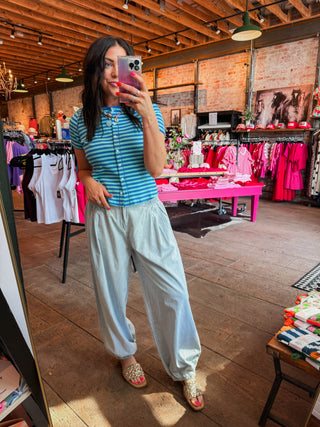 Wrenley Denim Joggers