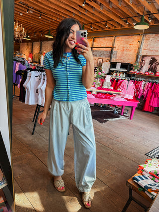 Wrenley Denim Joggers