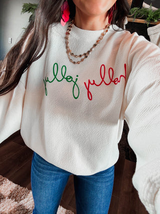 Holly Jolly Textured Top