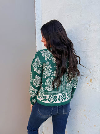 Jacque Floral Sweater
