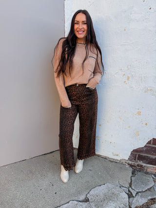 Cierra Leopard Pants