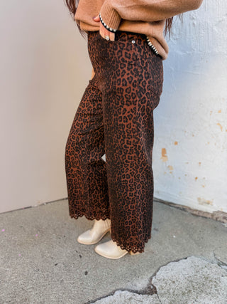 Cierra Leopard Pants