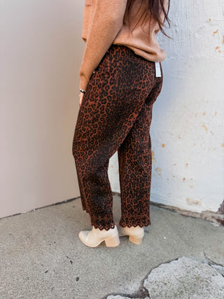 Cierra Leopard Pants