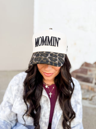 Mommin' Leopard Trucker Hat