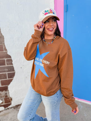 Grateful For Every Little Thing Crewneck