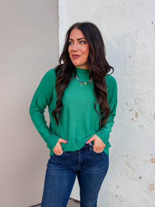 Camille Sweater-Kelly Green