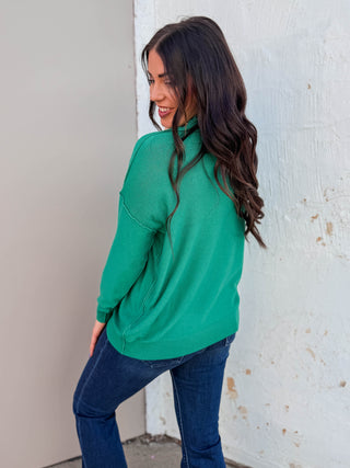 Camille Sweater-Kelly Green