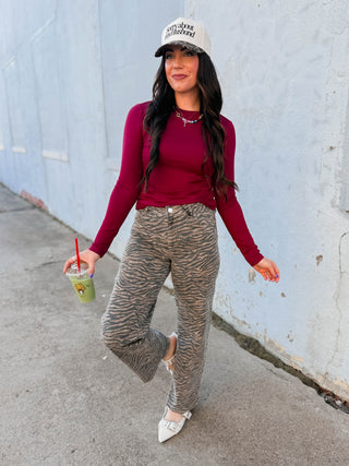 Wild Streak High Rise Dad Jeans