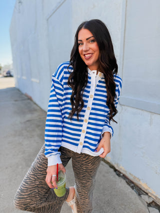 Makenzie Striped Cardigan