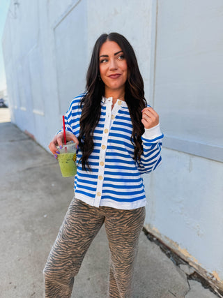 Makenzie Striped Cardigan